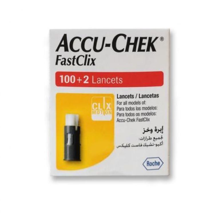 Roche diabetes care italy spa misuratori glicemia lancette pungidito  accu-chek fastclix 100 + 2 pezzi